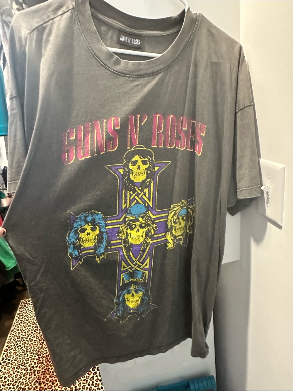 Guns N Roses Oversized Graphic Tee